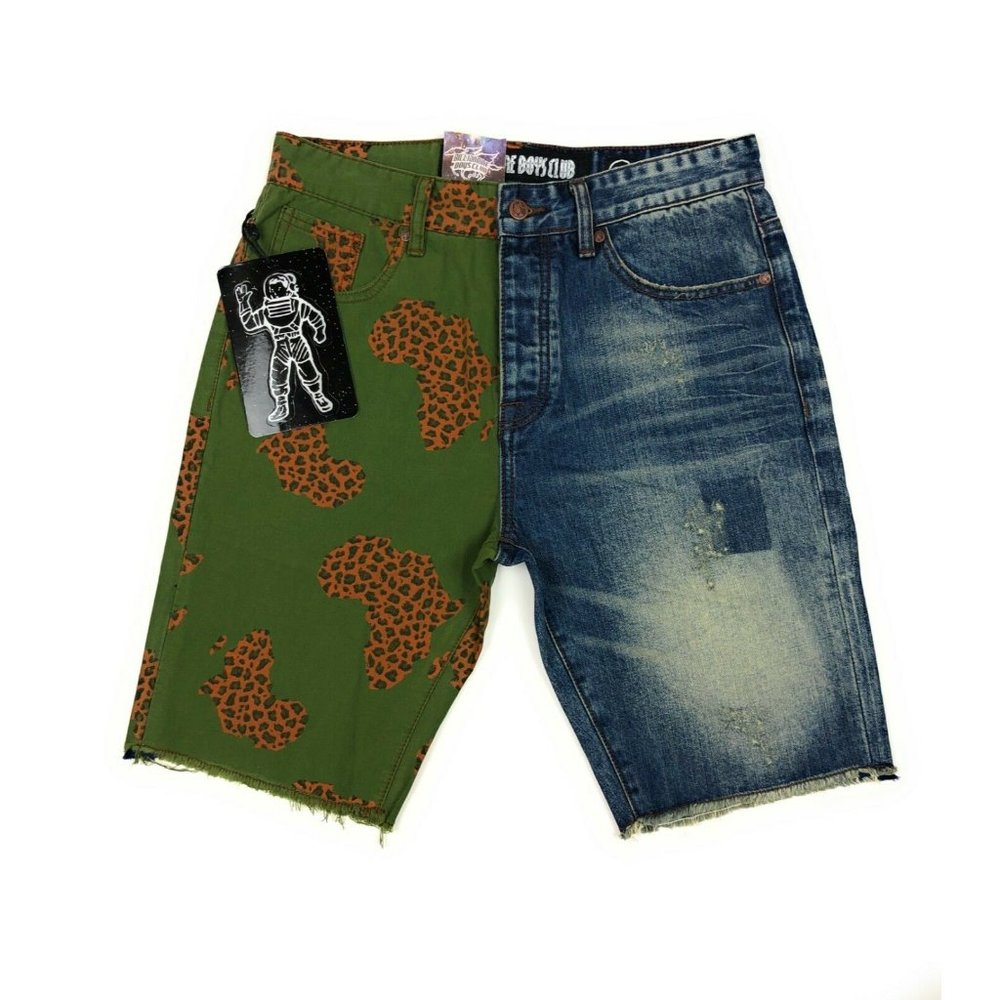Billionaire Boys Club BB Deuce 50/50 Denim Shorts
